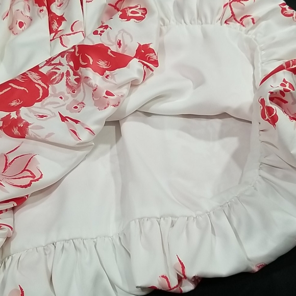 Forever twenty one strapless floral dress. M - Picture 11 of 12